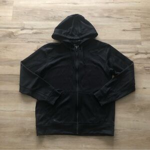 Nike Men's Black Zip-Up Sweater